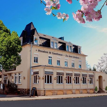 Zu Den Linden - Radebeul Pension Mit Restaurant Extérieur photo